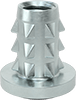 Closed-End Hammer-In Threaded Inserts for Softwood