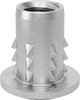 Closed-End Hammer-In Threaded Inserts for Softwood