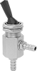 Panel-Mount On/Off Valves with Barbed Fittings