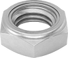 Thin-Profile Nylon-Insert Locknuts