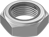 Medium-Strength Steel Thin Nylon-Insert Locknuts