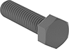 Image of Product. Front orientation. Hex Head Screws. Fiberglass Hex Head Screws, Fully Threaded.