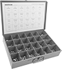 Steel Hex Head Screw, Nut, and Washer Assortments