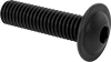 Steel Flanged Button Head Hex-Drive Screws
