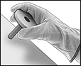 Image of ProductInUse. Front orientation. Contains Border. Knobs. Oversized-Grip Screw-Head Mount Knobs.