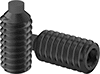 Nylon-Tip Steel Set Screws