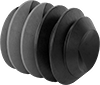 Thread-Locking Steel Cup-Tip Set Screws