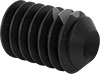 Thread-Locking Steel Cup-Tip Set Screws