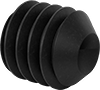 Thread-Locking Steel Cup-Tip Set Screws