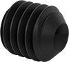 Thread-Locking Steel Cup-Tip Set Screws