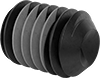 Thread-Locking Steel Cup-Tip Set Screws