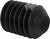 Thread-Locking Steel Cup-Tip Set Screws