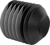 Thread-Locking Steel Cup-Tip Set Screws