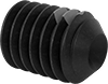 Thread-Locking Steel Cup-Tip Set Screws