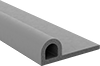 High-Temperature Hollow Foam Rubber Flange-Mount Edge Seals