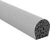 High-Temperature Foam Rubber Surface-Mount Edge Seals