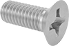 Steel Phillips Flat Head Screws