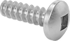 Stainless Steel Square-Drive Rounded Head Blunt Screws for Sheet Metal