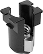 Image of Product. Bottom orientation. Snap-In Nuts. Easy-Install Snap-In Nuts.