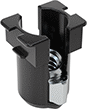 Image of Product. Bottom orientation. Snap-In Nuts. Grounding Snap-In Nuts.