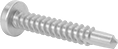 Image of Product. Back orientation. Tapping Screws. Steel Torx Rounded Head Drilling Screws.