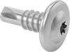 Stainless Steel Oversized Torx Rounded Head Drilling Screws