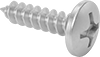 Steel Oversized Phillips Rounded Head Screws for Sheet Metal
