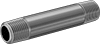Thick-Wall Brass and Bronze Threaded Pipe Nipples and Pipe