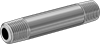 Thick-Wall Brass and Bronze Threaded Pipe Nipples and Pipe