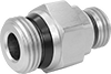 Universal-Thread Plated Brass Pipe Fittings