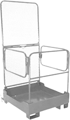 Image of Product. Front orientation. Work Platforms. Easy-Store Forklift Platforms.