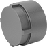 Image of Product. Female. Front orientation. Pipe and Fittings. Medium-Pressure Brass and Bronze Threaded Pipe Fittings, Caps, Threaded Fitting Connection, Female.