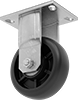 High-Capacity Easy-Turn Casters with Nylon Wheels 