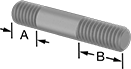 Image of Product. Front orientation. Contains Annotated. Setup Studs. Vibration Resistant.