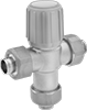 Temperature-Regulating Valves with Solder-Connect Fittings for Water