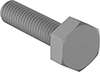 Image of Product. Front orientation. Hex Head Screws. Steel Heavy Hex Head Structural Screws, Fully Threaded.