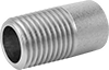 Standard-Wall Stainless Steel Threaded Pipe Nipples and Pipe