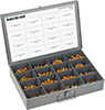 Steel Flanged Hex Head Screw and Nut Assortments