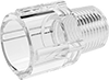 Clear-View Standard-Wall Plastic Pipe Fittings for Water