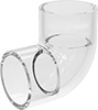 Clear-View Standard-Wall Plastic Pipe Fittings for Water