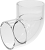Clear-View Standard-Wall Plastic Pipe Fittings for Water