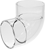 Clear-View Standard-Wall Plastic Pipe Fittings for Water