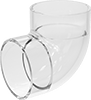 Clear-View Standard-Wall Plastic Pipe Fittings for Water