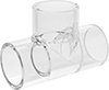 Clear-View Standard-Wall Plastic Pipe Fittings for Water