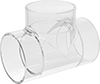Clear-View Standard-Wall Plastic Pipe Fittings for Water