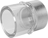 Clear-View Standard-Wall Plastic Pipe Fittings for Water