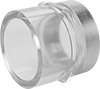 Clear-View Standard-Wall Plastic Pipe Fittings for Water