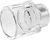 Clear-View Standard-Wall Plastic Pipe Fittings for Water