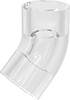 Clear-View Standard-Wall Plastic Pipe Fittings for Water