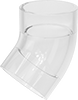 Clear-View Standard-Wall Plastic Pipe Fittings for Water